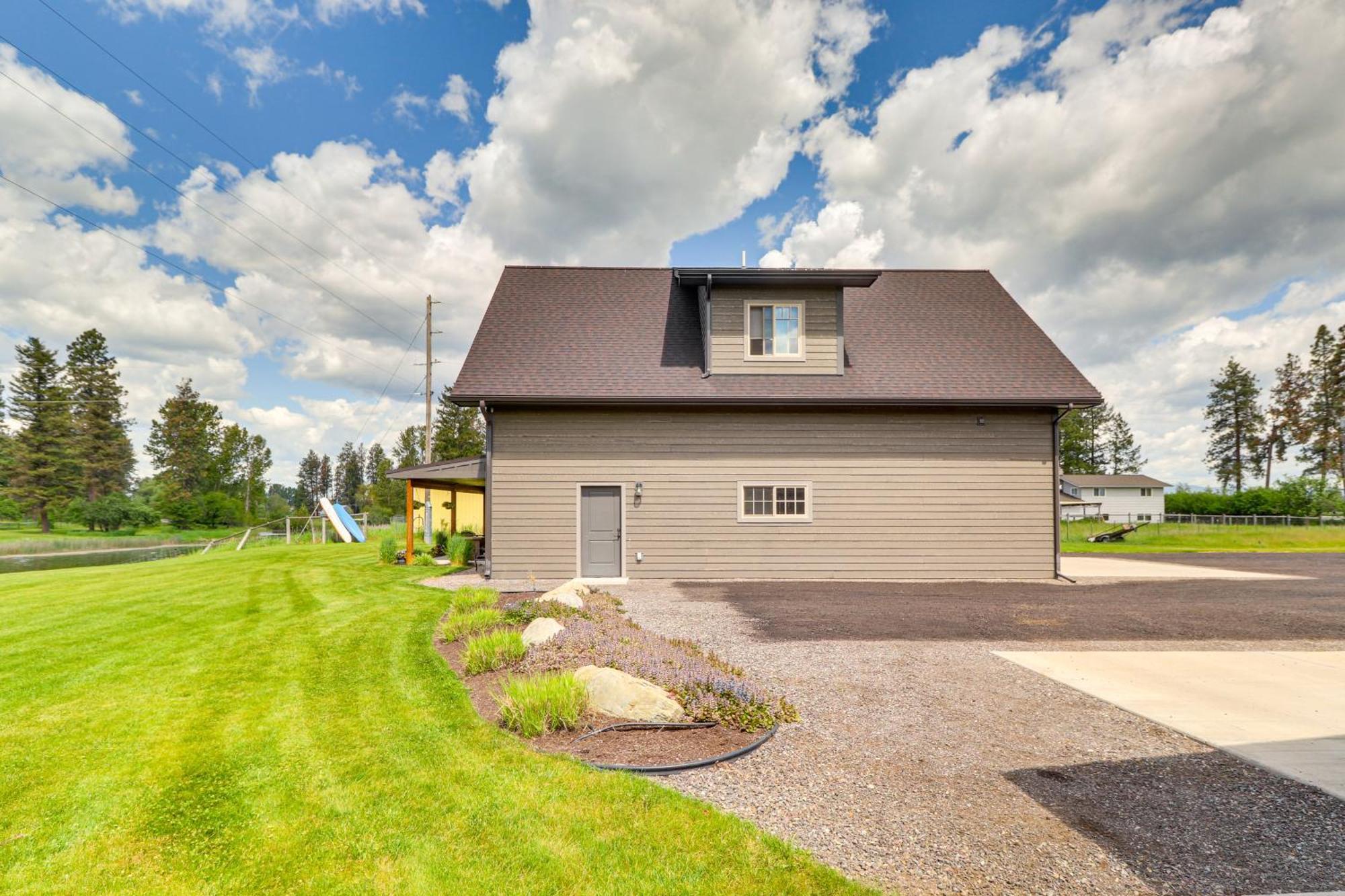 Creekside Apartment In Kalispell On 5 Acres Exterior foto
